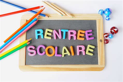 Rentrée scolaire .